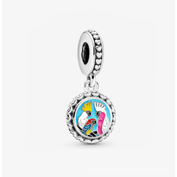 The new s925 silver Australian bird charm personality creative pendant is suitable for bracelets and necklaces